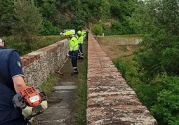 Grazie al lavoro instancabile e prezioso dei volontari della Protezione civile comunale, sono stati ripuliti due luoghi del cuore dei buschesi: il Ponte Stretto e l’area del cippo a Pantani sulla Colletta